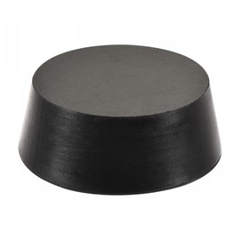 sourcing map Tapered Rubber Cap 58 mm to 68 mm for Laboratory Home Black