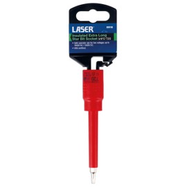 Laser 8918 Insulated Extra Long Star Bit Socket 3/8" D T20
