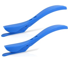 EsiFare 2 Pcs Car Wrapping Paper Cutter Film Cutter Backing Paper Cutter Ergonomic Design Easy to Carry Car Carbon Fiber Vinyl Wrap Window Film Wallpaper Contact Paper Craft Work Paper Kitchen Wrap