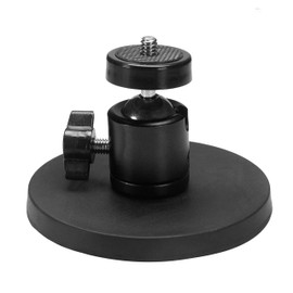 Camera Magnetic Stand Camera Fixing Suction Cup Holder Automotive Camera Accessory Magnet Stand - 1/4 Inch Screw (88mm)
