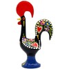 6 Inch Good Luck Portuguese Rooster Barcelos Metallic Figurine for