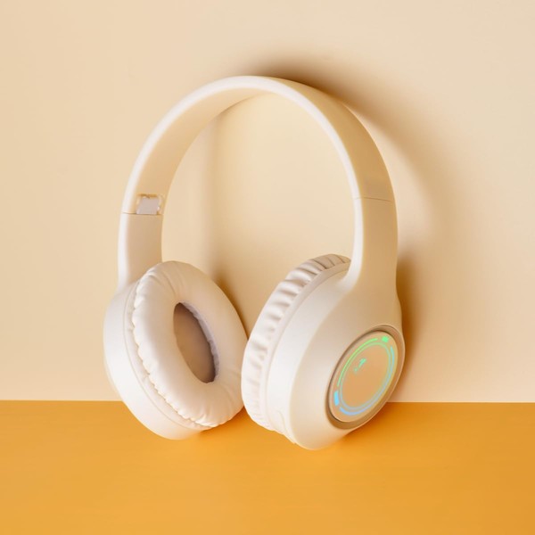 Wireless Bluetooth Over-Ear Headphones, Foldable Headset Music Hi-Fi Audio, Deep