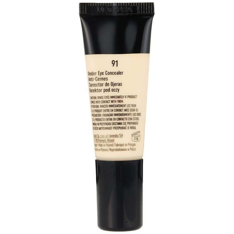 Inglot Under Eye Concealer, Reduces Dark Circles, Contains Organic Silicones