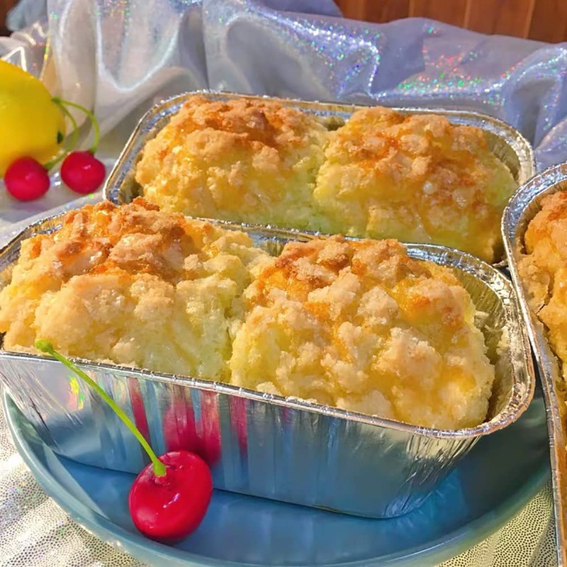 MOACOCK 100 Pack 1Lb Aluminum Mini Loaf Baking Pans, 6”