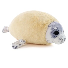 20" Chubby Blob Seal Pillow Soft Plushies, Cute Ocean Stuffed Animals Plush Toy, Room Decor,Throw Pillow Doll Big Plush Toys Gift for Girlfriend,Boys, Girls (Medium(20 in))