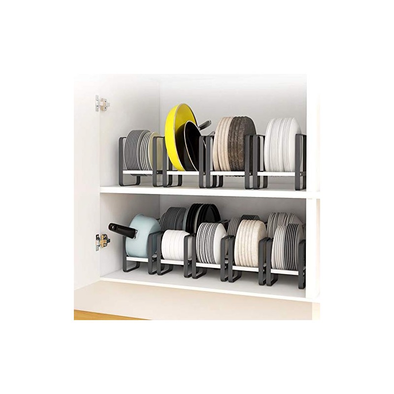 Kitchen Cabinet Storage Shelves Plates Dishes Chopping Board Storage Rack
