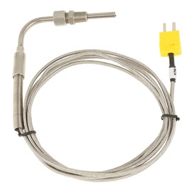 1/8 EGT K-Type Thermocouple,Stainless Steel Probe Thermocouple Temperature Sensors Connector,Adjustable Pressure Lock Exhaust Gas Temp Probe Thermocouple