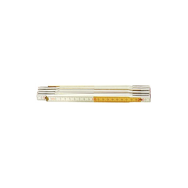 Connex Wooden Folding Ruler - 2 Metre Length - Metric