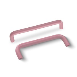 SPDYCESS Pack of 4 Aluminium Kitchen Handles, 96/128 mm, Hole Spacing, Colourful Cabinet Door Handles with Screws, Drawer Handles for Kitchen, Bedroom