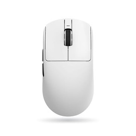 ATK VXE Dragonfly R1 SE+ White Wireless Gaming Mouse, Lightweight, 2.0 oz (55 g), Pixart PAW3395 SE Included, Up to 70 Hours, Compatible with Wireless Wired