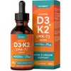 Vitamin D3 K2 Drops | 60mL | High Strength Vitamin