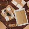 Youery 50 Pieces Kraft Paper Envelopes Postcard Envelope Creative Retro