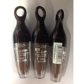 L'Oréal Paris 3 X L'Oreal HiP Kohl Eye Liner BROWN #803 NEW.