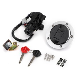 Artudatech Ignition Switch Fuel Gas Cap Seat Lock Keys for Suzuki GSXR 600 750 2006-2018 GSXR 1000 2005-2018 L650 V-Strom 2012-2016 DL1000 V-Strom 2014-2016