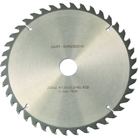 DART SVR1843040 Circular Saw Blades, Silver