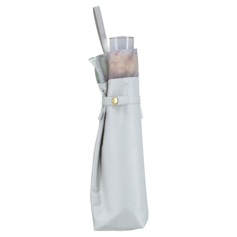 [2025] Wpc. Parasol Light Shielding Rim Organza Print Mini Gray