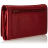 Women's purse from genuine leather Red