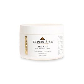 Keratin Hair Mask | Deep Conditioning Treatment, Repairs and Hydrate for Silky, Shiny Hair, Dry, Damaged Hair, Anti-Frizz | Ideal for Color Treated Hair, Off White