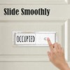 WOJOGO Vacant Occupied Privacy Sign – Privacy Door Sign for