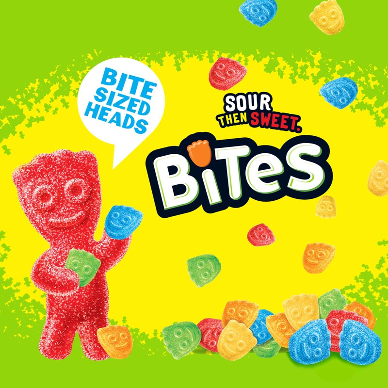 SOUR PATCH KIDS Bites Soft & Chewy Gummy Candy, 12