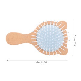 TEHAUX Detangling Brush for Hair Styling Brush for Hair Cute Comb Detangling Scalp Brush Hair Brush for Thin Hair Cute Hair Brush Women Brush Massage Comb Women's Hair Comb At Home Wood