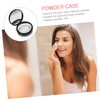 TOVINANNA Pcs Portable Makeup Case Empty Setting Powder Puff Fluffy