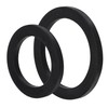 sourcing map Rubber Flat Washers 35mm 40mm OD 24mm 30mm