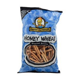 HAPPY HERBERTS Pretzel Honey And Wht Stks, 8 OZ