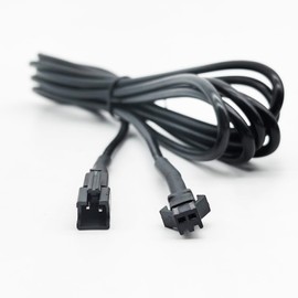 4PCS 78.74 inch 2-Pin Extension Wire Cable Cord Set for Pure White Rock Lights Kit 4/8/12/16Pods, Square Snap-in Connect