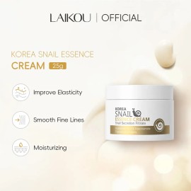 Crema Facial Laikou Caracol Hidratante Con Ácido Hialurónico Normal Día/noche