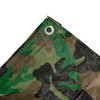 Waterproof camouflage tarpaulin/ground cover sheet/army basha tarp (1.5m x2.4m)