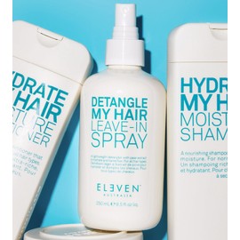 ELEVEN AUSTRALIA Detangle My Hair Leave In Conditioner Spray - Detangler Spray for Men & Women, Curly & Straight Hair Care Products for Tangles, Detangling Heat Protection, Moisturizing - 6.8 fl oz
