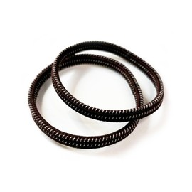 [shalala] Anti-Static Electricity Bracelet Made in Japan, Set of 2 (Brown), Nylon Nylon Conductive fibers