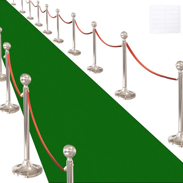 Red Carpet Runner for Party,140GSM 2.6FTx15FT Carpet Party Decorations,Red Runway