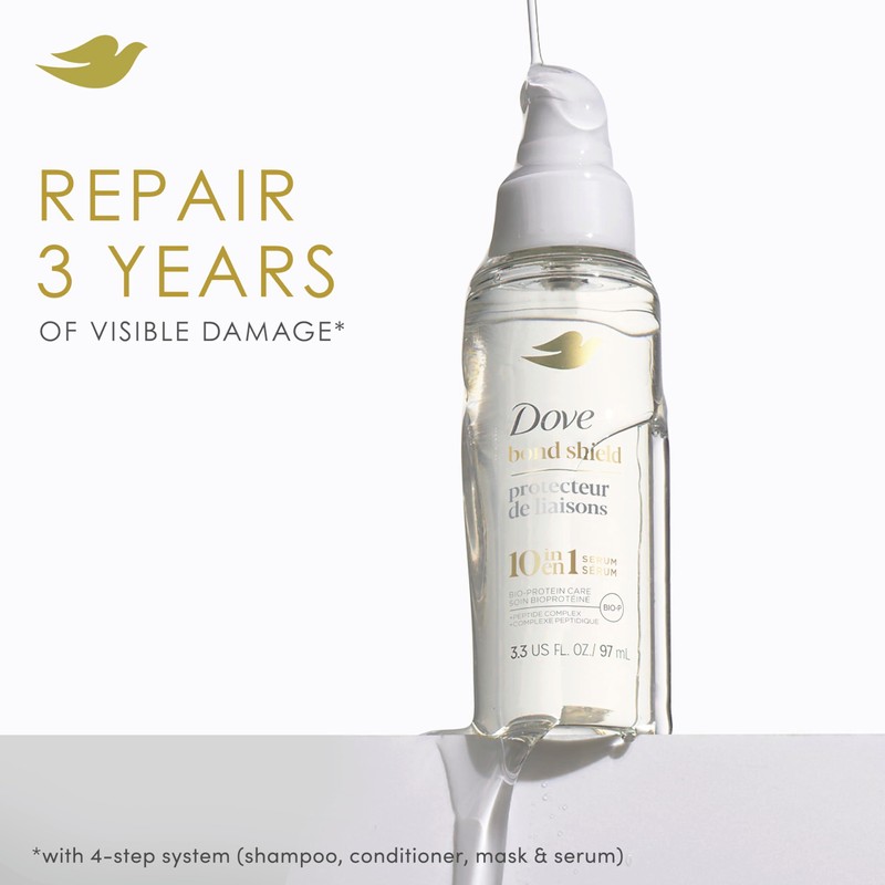 Dove Serum Bond Strength for Chemically Damaged Hair with Bio-Protein
