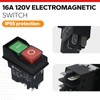 120V Electromagnetic Push Button Switch for Table Saws,Drill Press,Router Table,