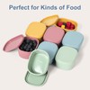 AOEDEO 8 pcs 6.76 oz Silicone Snack Containers for Kids