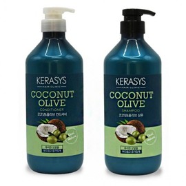 Coconut Shampoo, Rinse & Conditioner for Hair and Scalp Care 800ml Coconut Shampoo 800ml 2ea