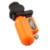 Blazer 189-2188 PB207CR The Torch Butane Refillable Lighter, Blaze Orange