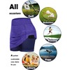 BLEVONH Faldas de Tenis para Mujer, Pantalones Cortos elásticos para
