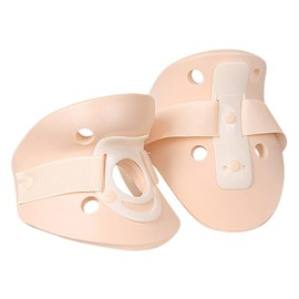 OHPHCALL Adjustable Neck Brace Breathable Neck Bracer Sticky Strap Design for Comfortable Fit