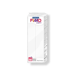FIMO soft Großblock 350gr. Farbe weiss