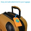 Luggage Tag with Hidden Compartment for AirTag (1-Pack) – V2