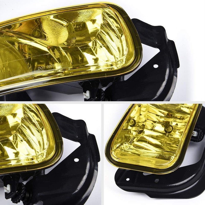 DOTCOM Front Bumper Fog Lights Assembly Compatible With Dodge RAM