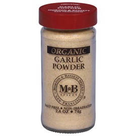 MORTON & BASSETT Organic Garlic Powder, 2.6 OZ