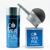 Kit Fibras Capilares Coverful 28g + Bomba Aplicadora Negro