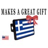Rogue River Tactical Greece Flag Trailer Hitch Cover Plug Gift