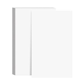 8.5 x 14 White Card Stock | Heavyweight 80lb Cover (216gsm) Cardstock Paper â Smooth Finish | For Arts and Crafts, Brochures, Restaurant Menus, Posters | 50 Sheets per Pack