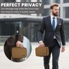 PODAHO Brown Travel Odorless Bag with 10PCS Accessories, Portable Smell