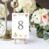 Merzio 4 Sheets Wedding Stickers for Scrapbooking, Waterproof Scrapbook Stickers